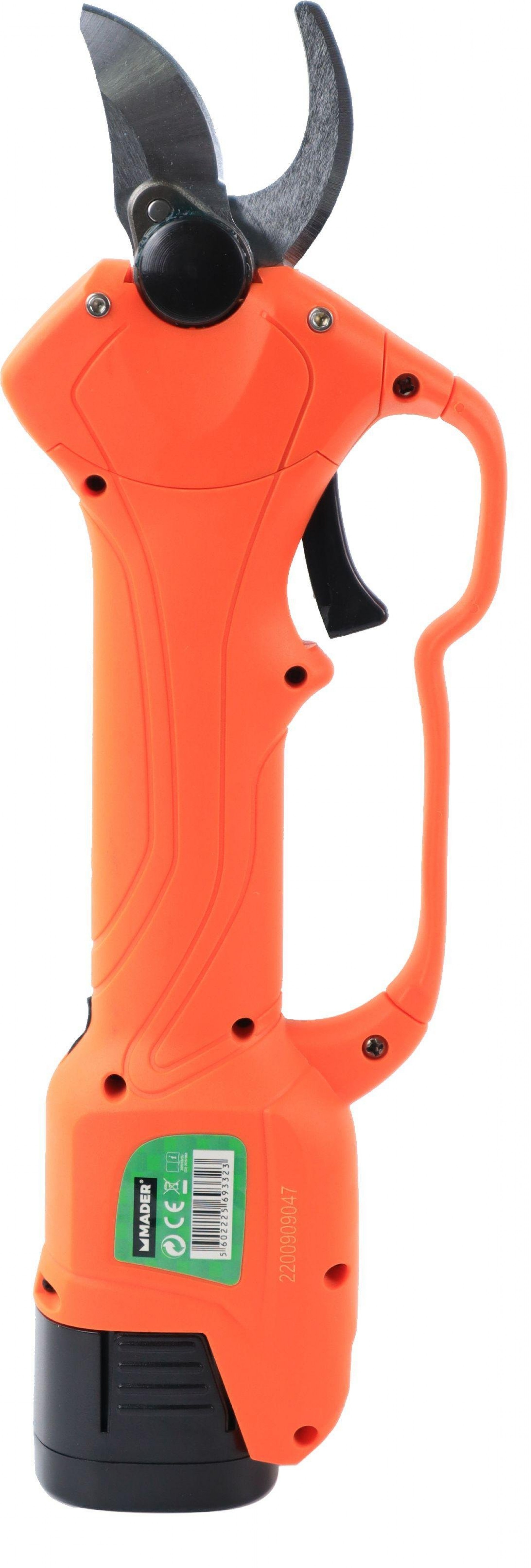 Tesoura de Podar, com Bateria 16.8V, 2.0Ah refª 69332 MADER
