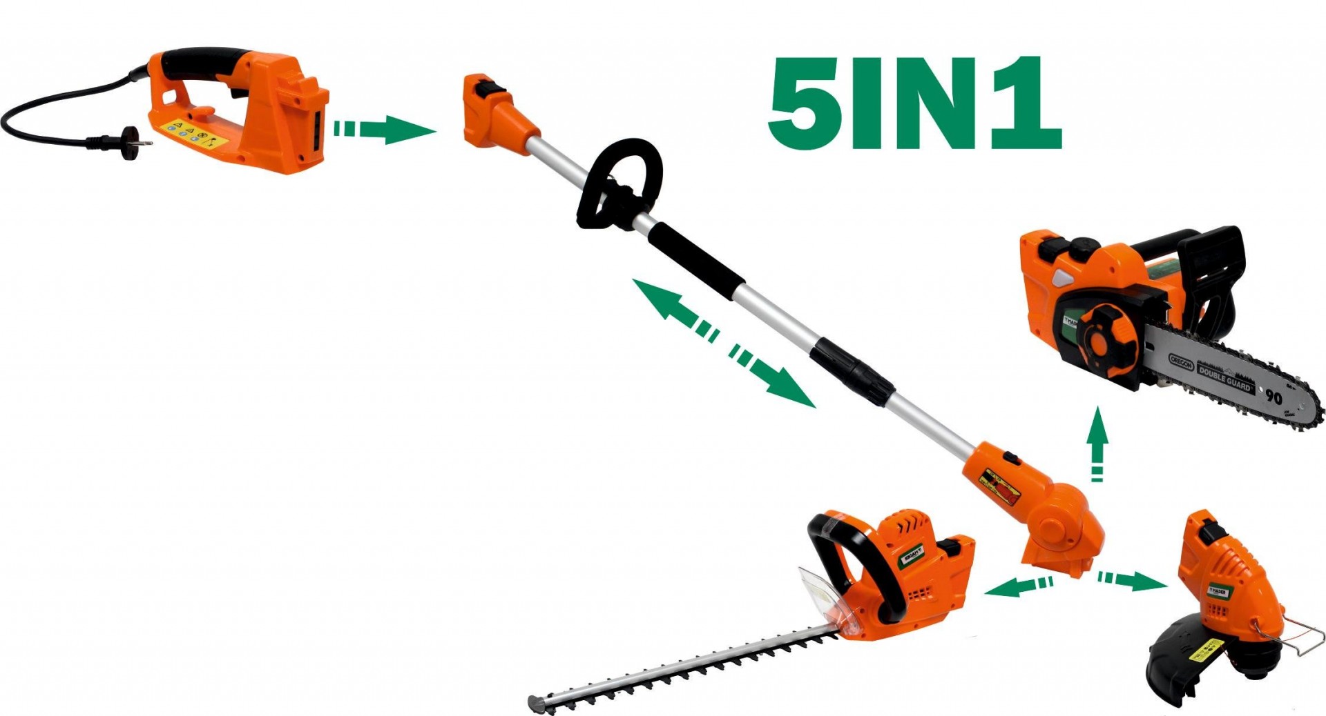 Conjunto Agrícola Multifunções 5 em 1 refª 69310 MADER