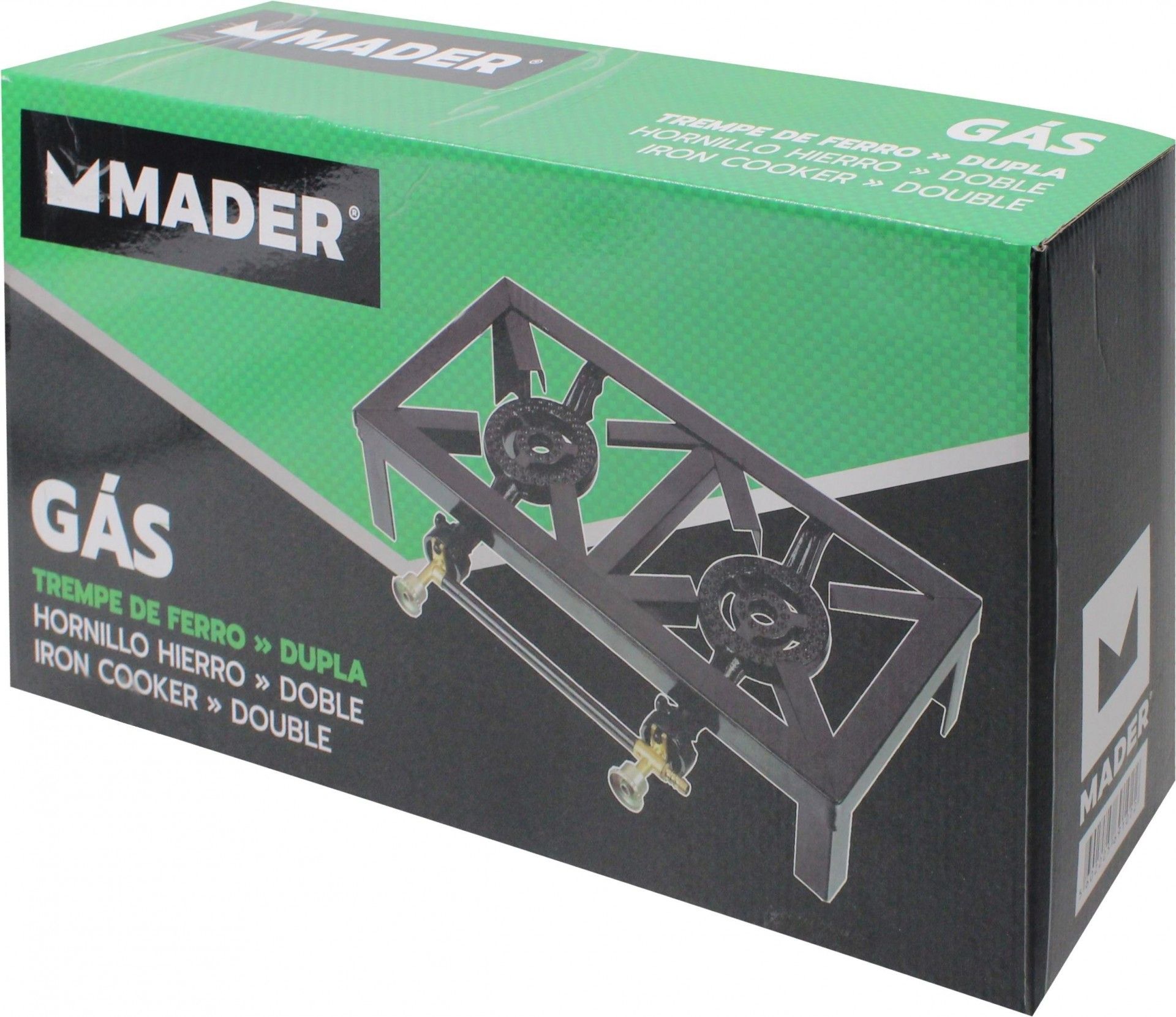 Trempe Ferro, Gás, 110x475x245mm refª 69102 MADER