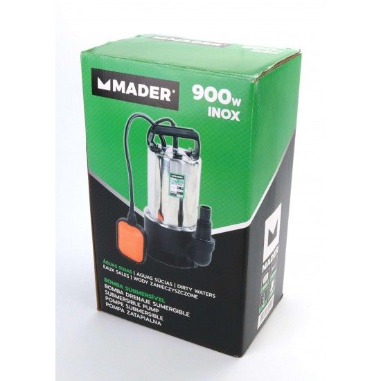 Bomba Submers�vel, �guas Sujas, 900W, 17000 L/h ref� 69049 MADER