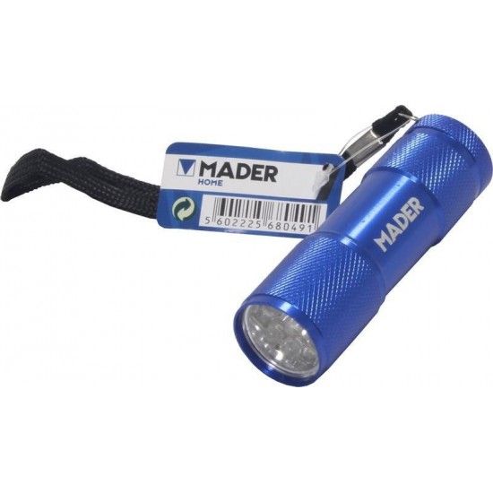 Lanterna Alumni-Mhm-9led 16pc ref 68049 MADER