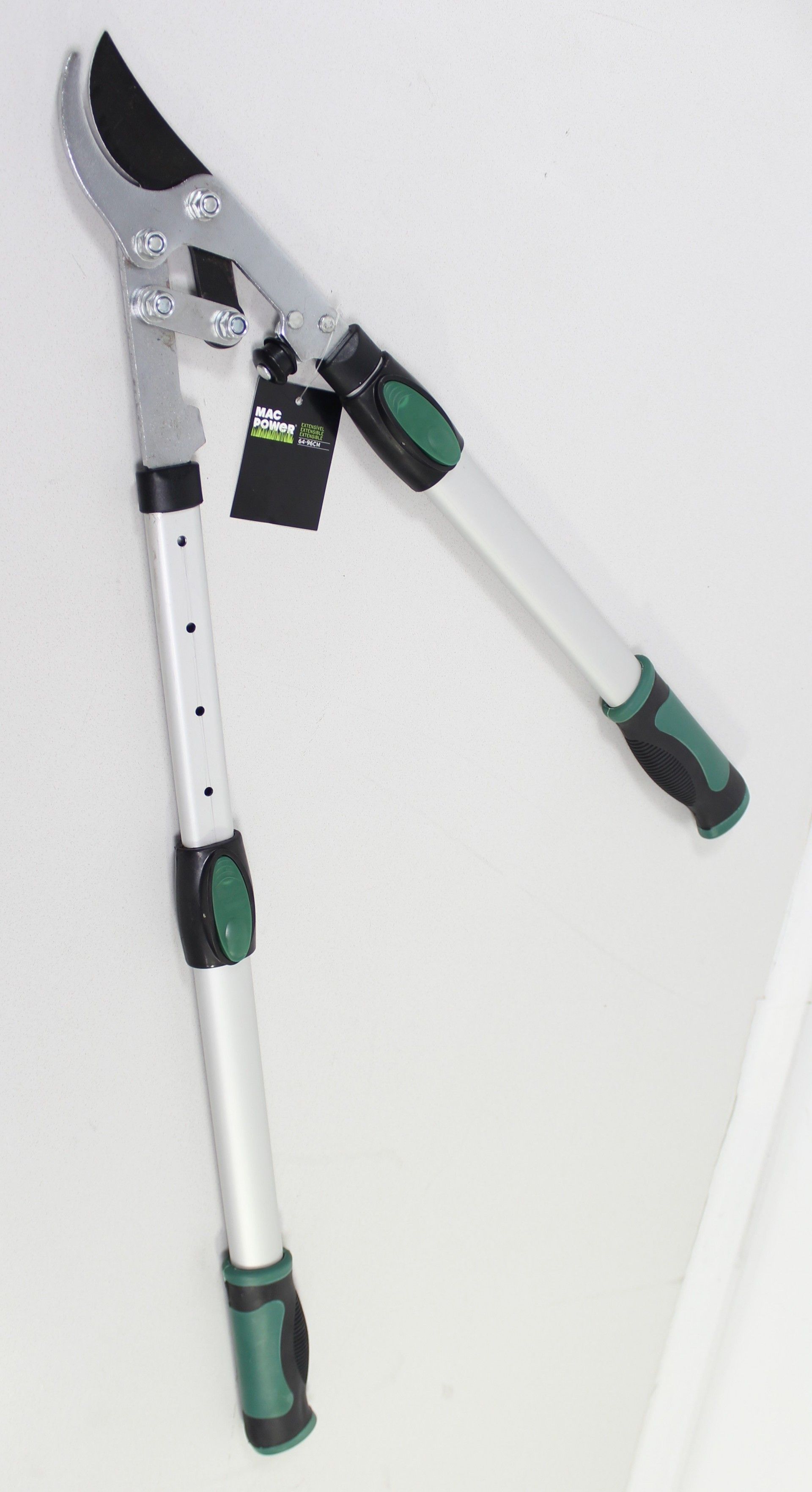 Tesoura para Árvores Extensível, Duplo Eixo, 640-960mm refª 67708 MAC POWER