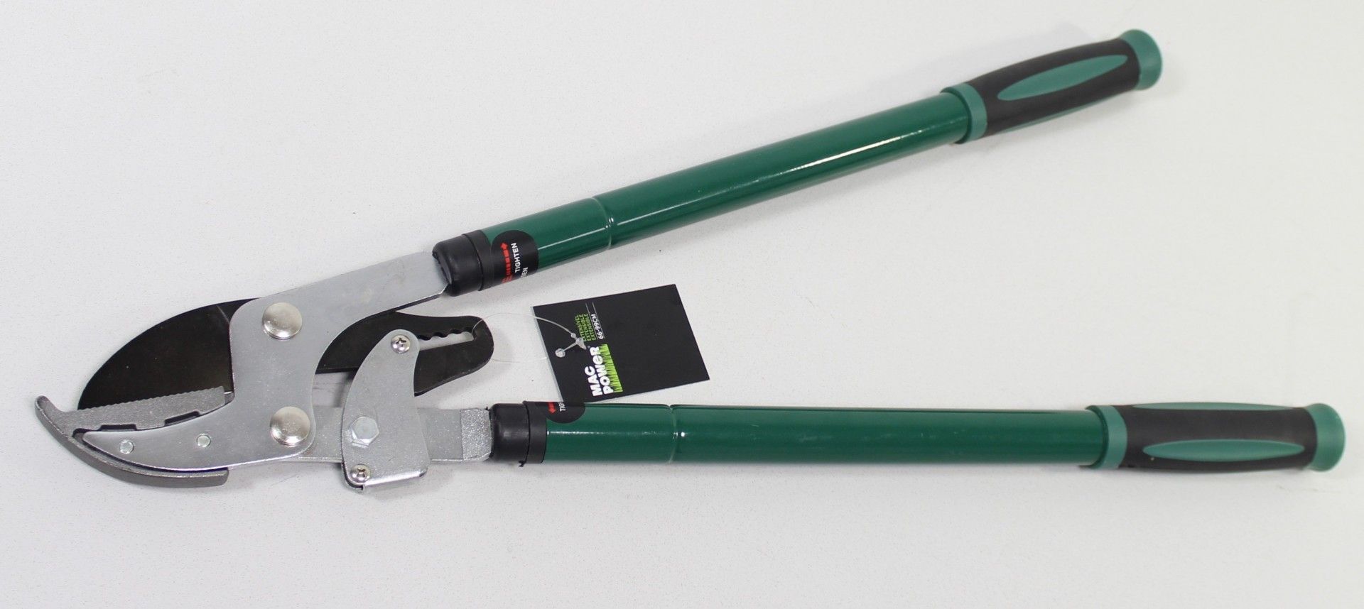 Tesoura para Árvores Extensível, Duplo Eixo, 660-990mm refª 67710 MAC POWER