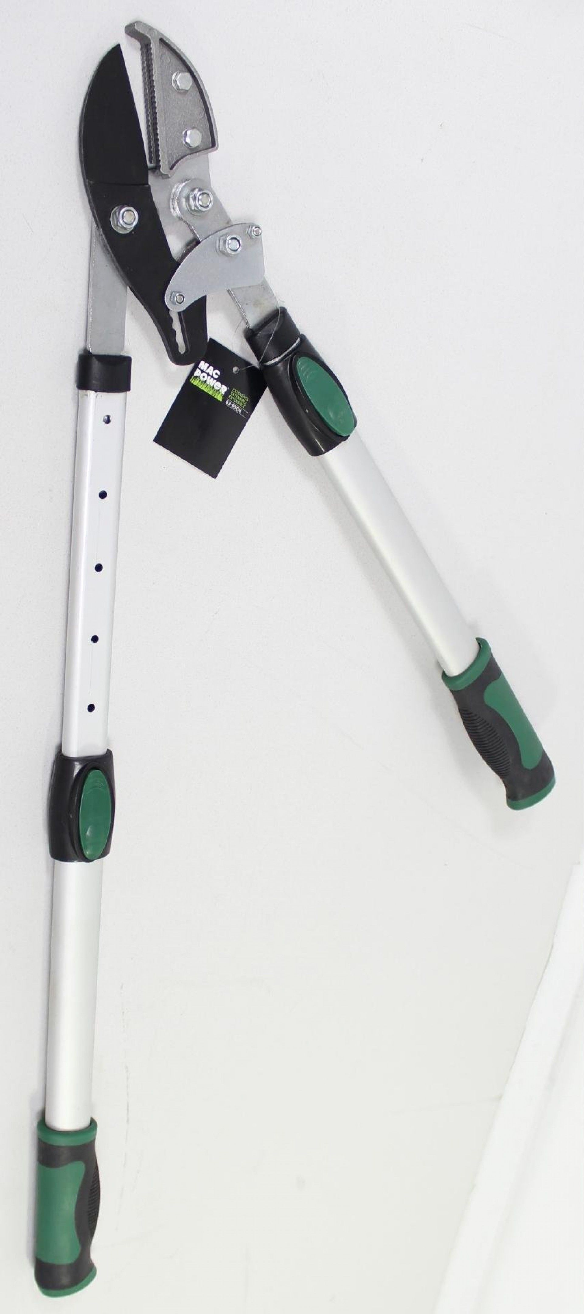 Tesoura para Árvores Extensível, Duplo Eixo, 630-950mm refª 67709 MAC POWER