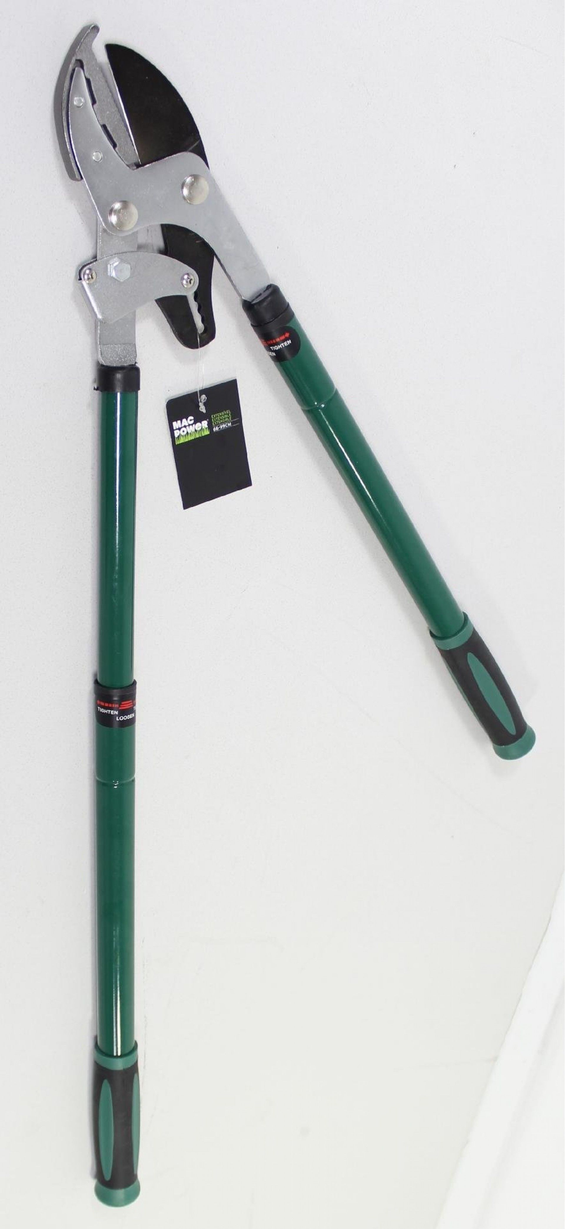 Tesoura para Árvores Extensível, Duplo Eixo, 660-990mm refª 67710 MAC POWER