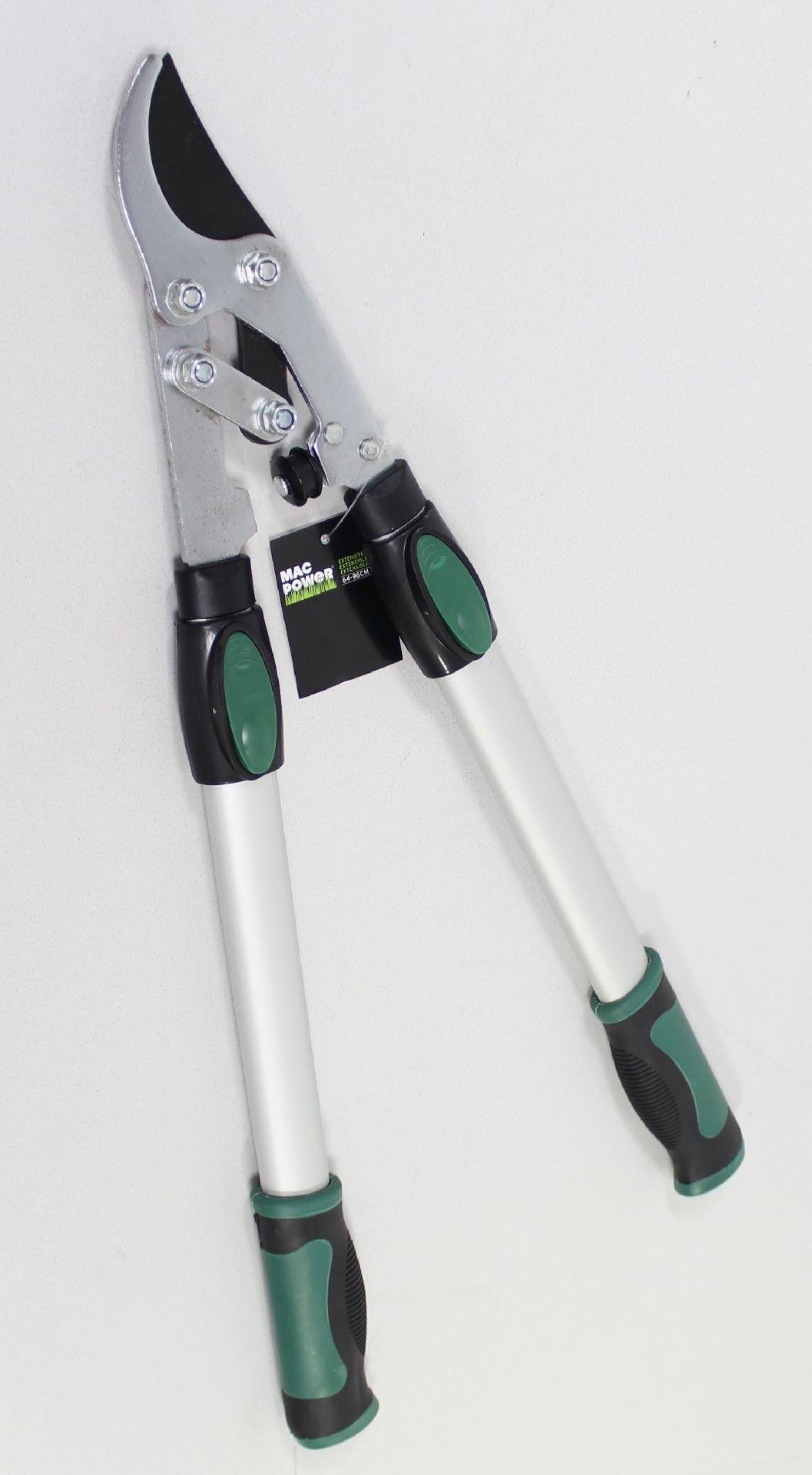 Tesoura para Árvores Extensível, Duplo Eixo, 640-960mm refª 67708 MAC POWER