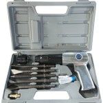 Martelo pneumático ZK112K c/5 ponteiros/cinzeis refª 677033 Powered Martelo pneumático ZK112K c/5 ponteiros/cinzeis refª 677033 Powered