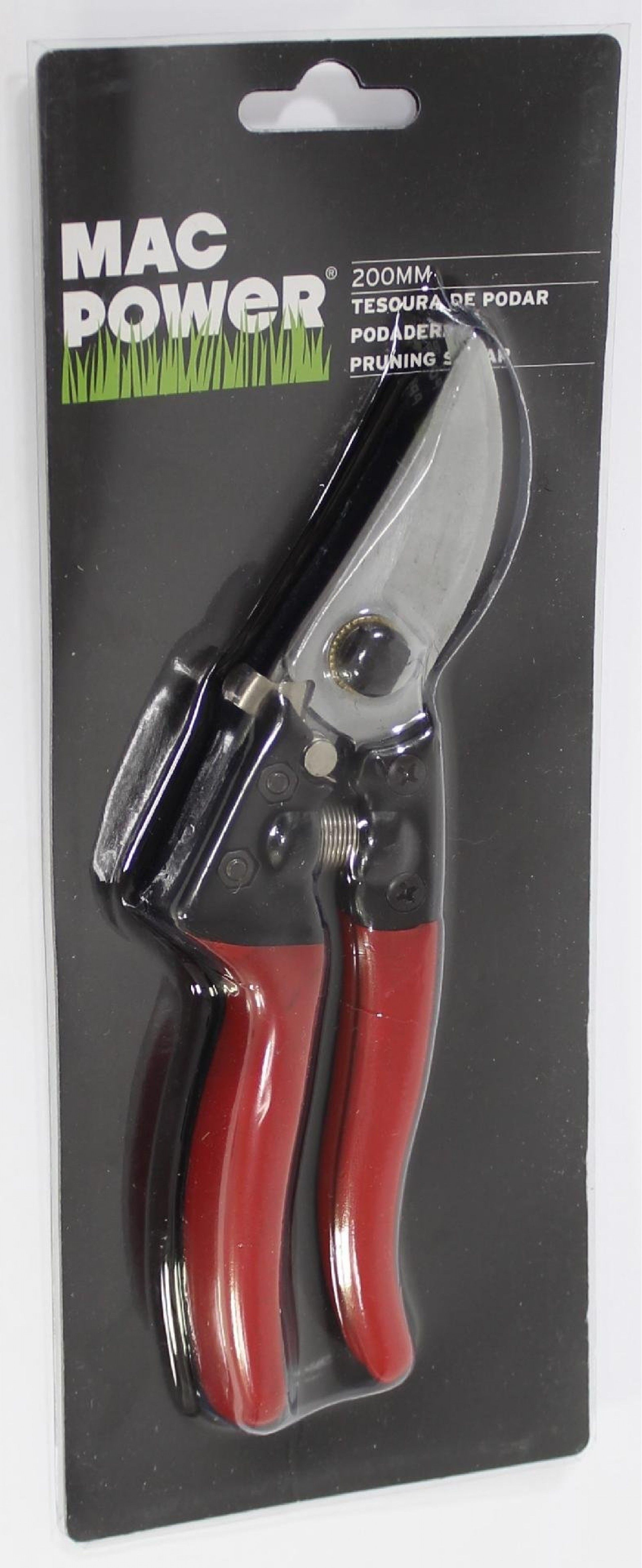 Tesoura Podar, 200mm, Cabo Alumínio refª 67702 MAC POWER
