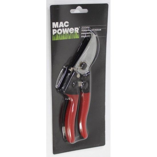 Tesoura Podar, 200mm, Cabo Alumnio  ref 67702 MAC POWER