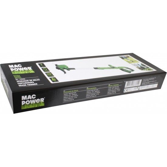 Aparador de Relva a Bateria, 18V, 230mm  ref� 67615 MAC POWER