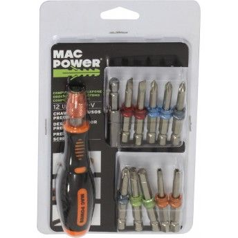 Chave Parafusos Preciso, CRV, 12Un  ref 66881 MAC POWER
