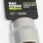 Chave de Caixa, CRV, 28mm, 1/2 refª 66873 MAC POWER Chave de Caixa, CRV, 28mm, 1/2 refª 66873 MAC POWER