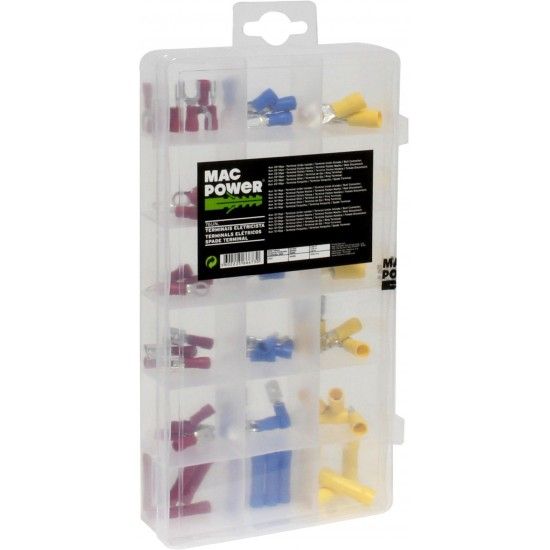 Terminais Eletricista, 76Un refª 66673 MAC POWER Terminais Eletricista, 76Un refª 66673 MAC POWER