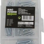 Kit Parafuso Auto-Perfurante, 80Un  ref 66492 MAC POWER