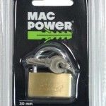 Cadeado de Lat�o, 30mm  ref� 66150 MAC POWER