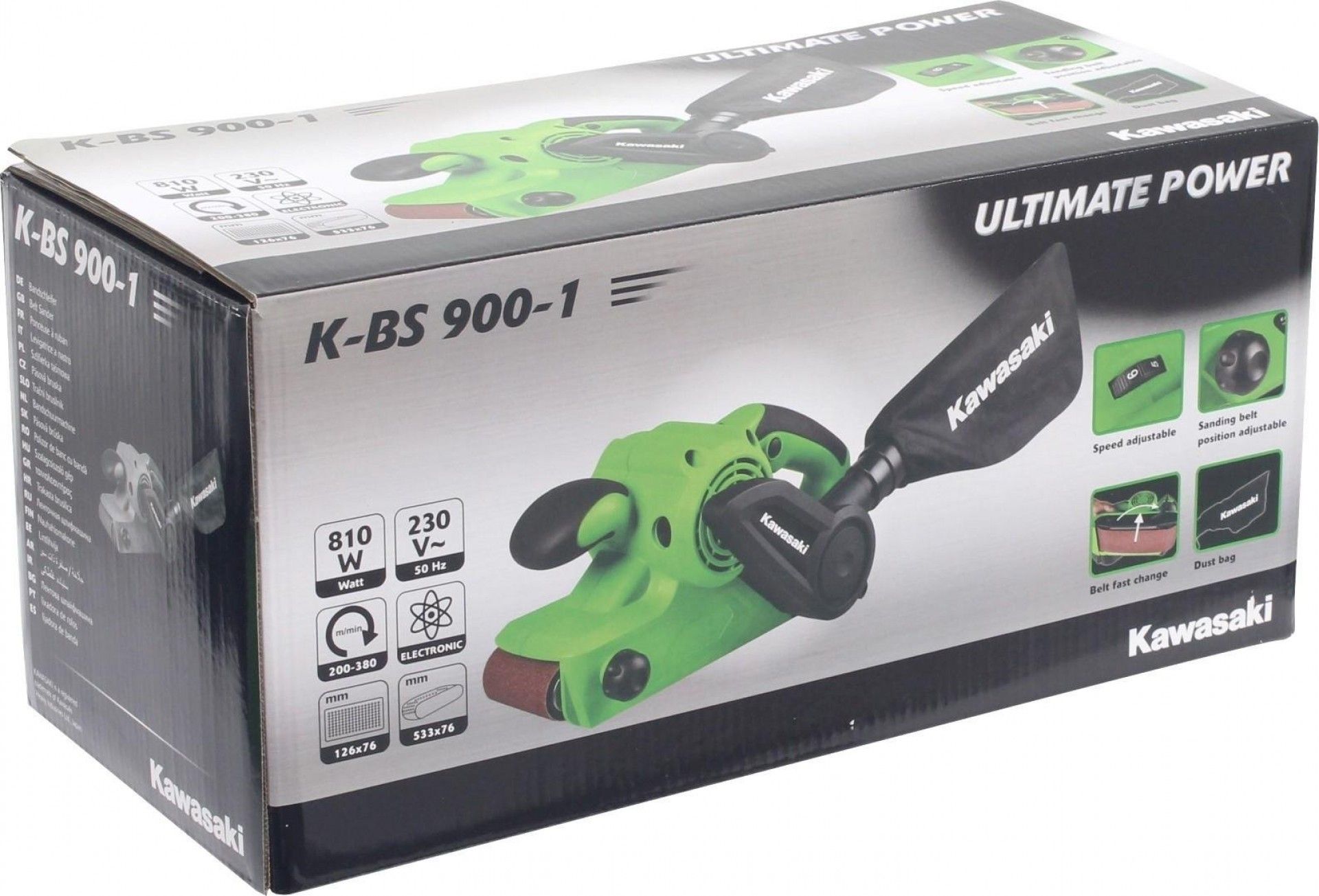 Lixadora de Rolo 810W refª 65958 KAWASAKI