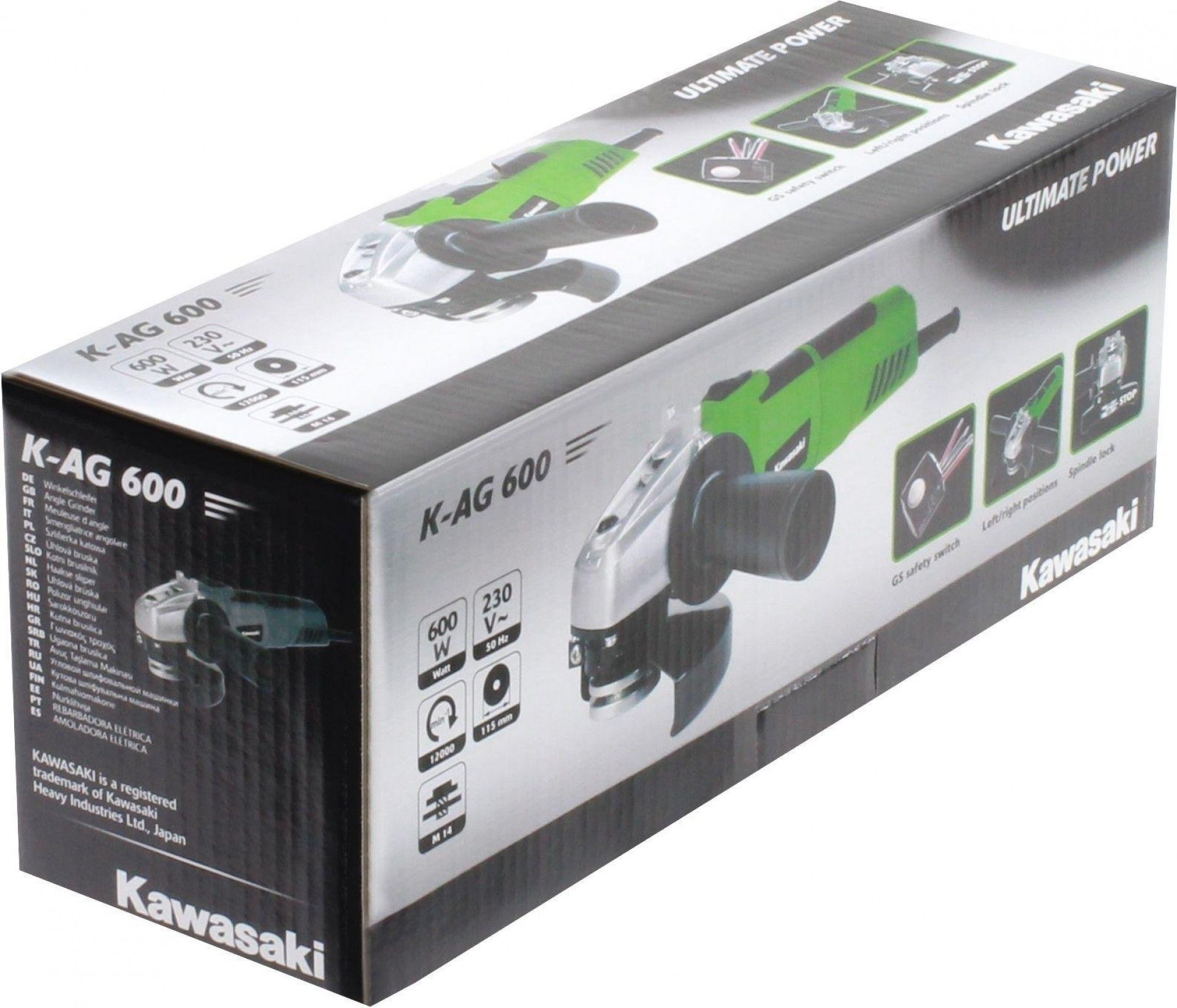 Rebarbadora, 600W, 115mm refª 65928 KAWASAKI