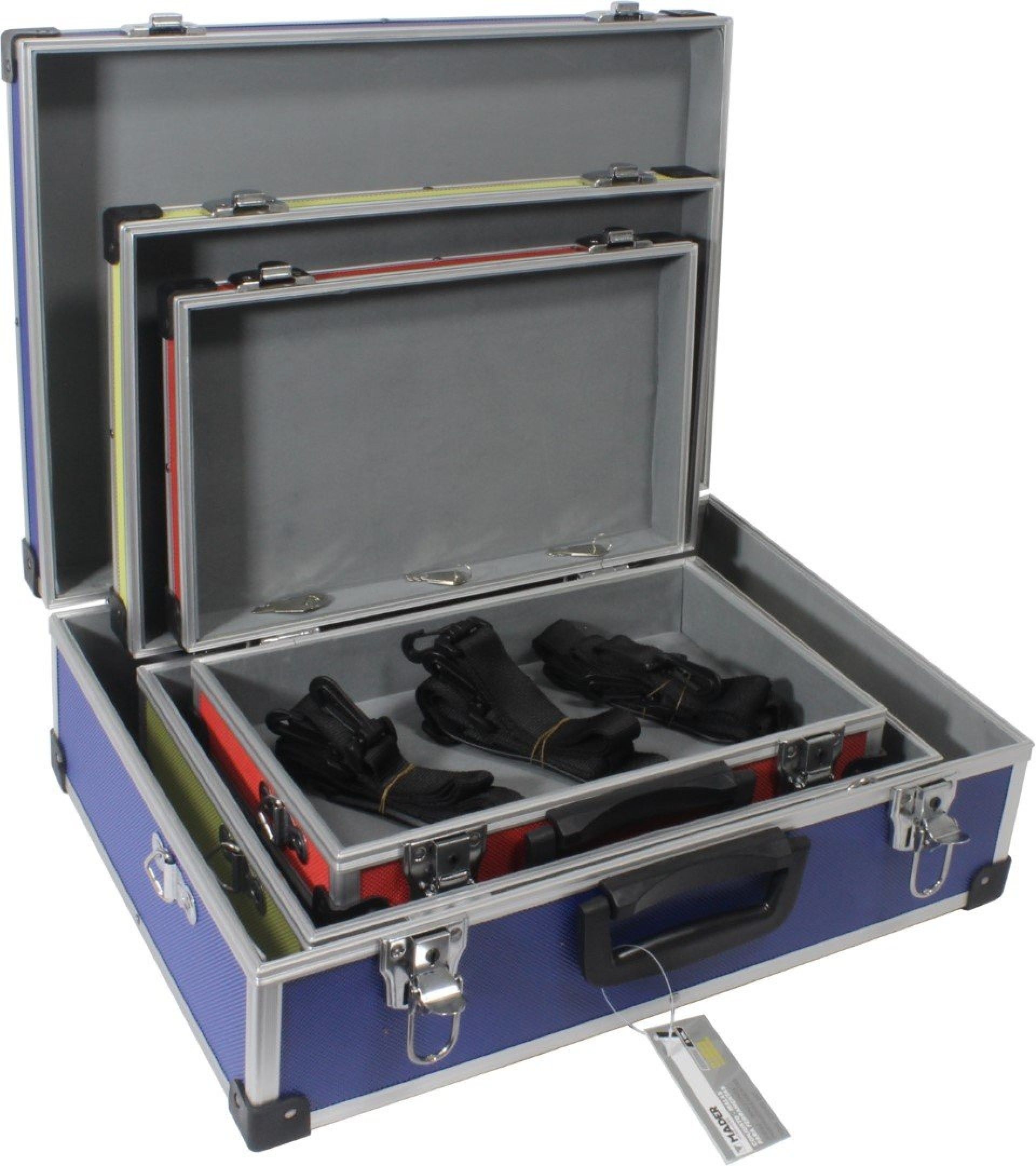 Conjunto De Malas Para Ferramenta Em Alumínio refª 65261 MADER