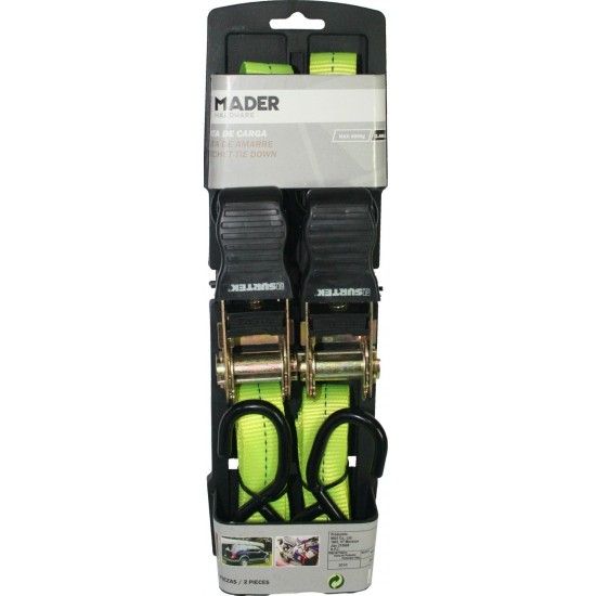 Cinta de Carga, 2.5mx25mm, 680Kg, 2Un ref� 65064 MADER