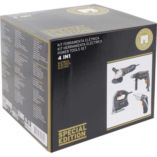 Kit Ferramenta El�trica, 4 em 1 ref� 64082 MADER