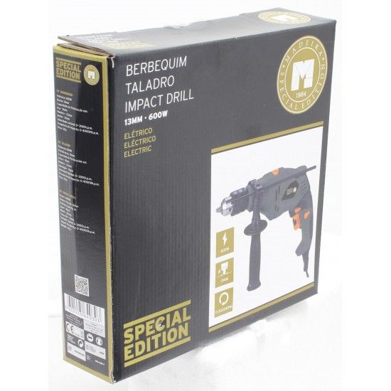 Berbequim Eléctrico, 600W, 13mm refª 64030 MADER Berbequim Eléctrico, 600W, 13mm refª 64030 MADER