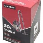 Aspirador P / Lquidos, 30L, 1600W ref 63344 (substitui 63352) MADER