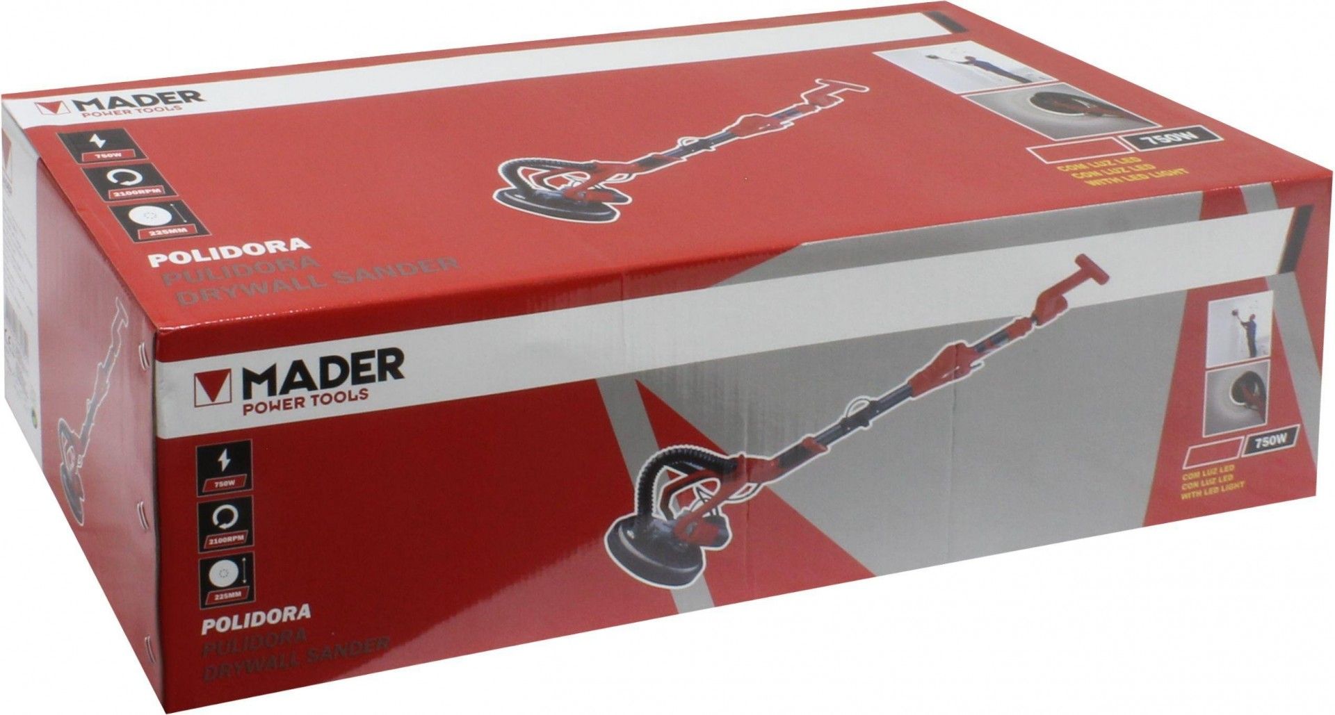 Polidora Elétrica com LED , 750W refª 63185 MADER