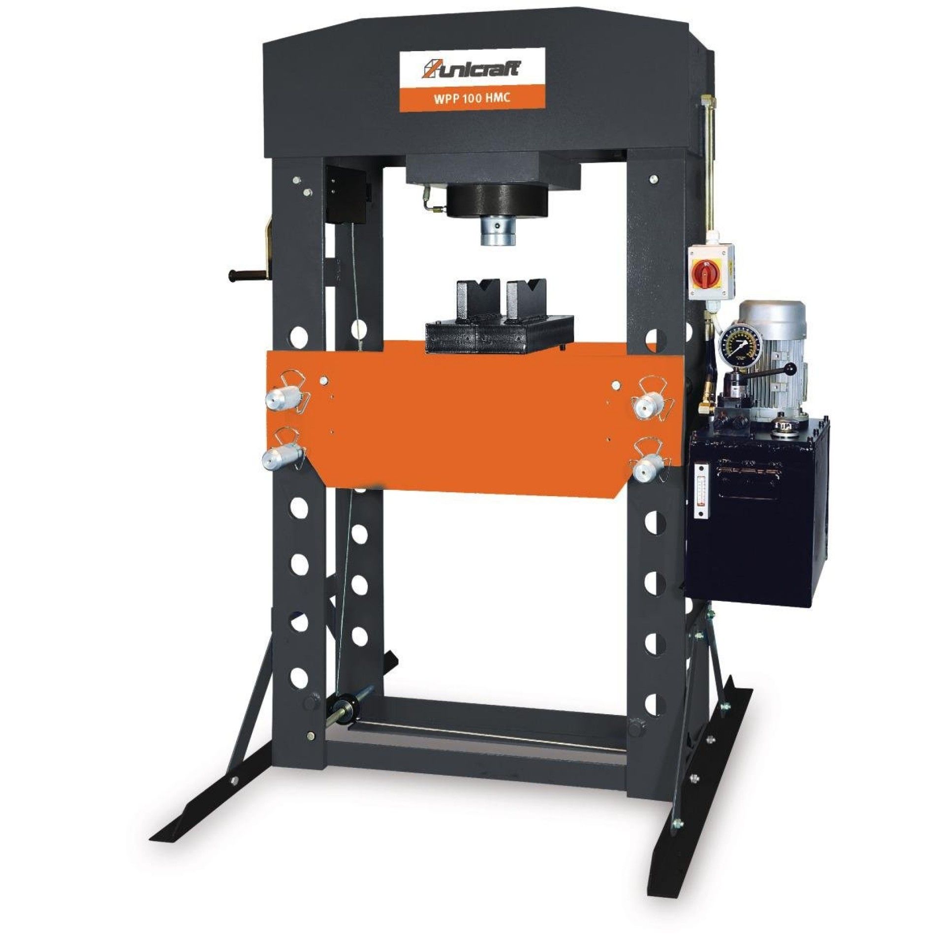 Prensa eletrohidráulica WPP 100 HMC refª 6301100 UNICRAFT