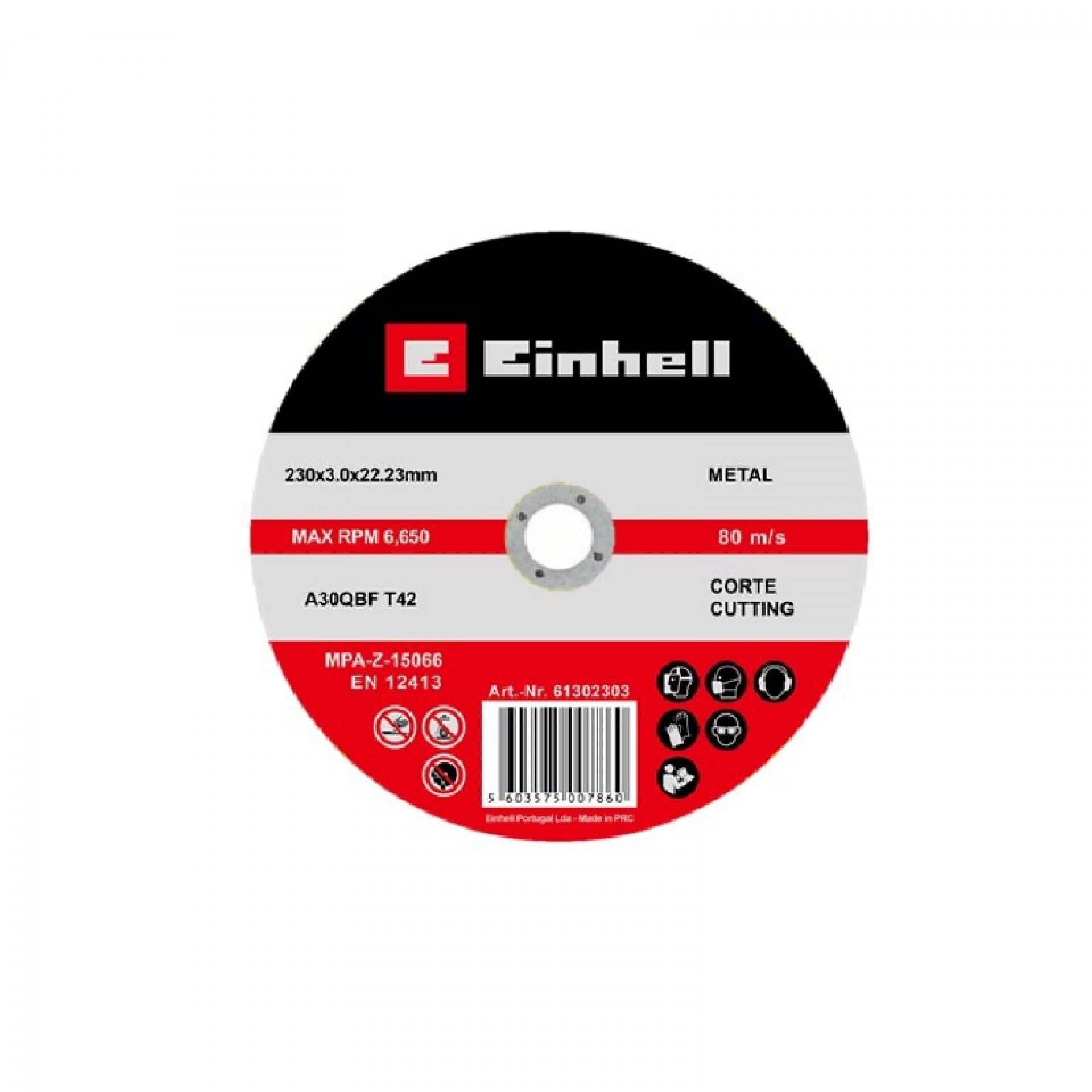DISCO 230x3mm INOX EINHELL