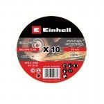 DISCOS 115x1mm INOX 10P LATA EINHELL