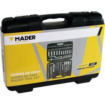 Chave De Caixa 171pc 1/2+3/8+1/4  ref 61152 MADER