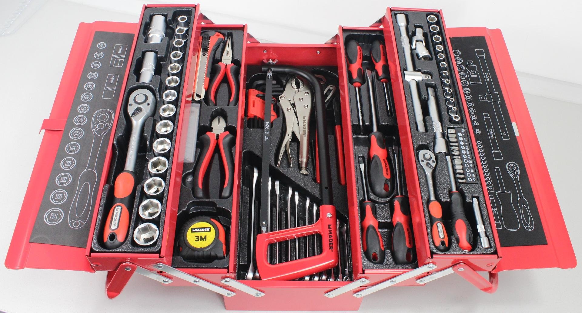 Mala Ferramentas 92Un Metal refª 61156 MADER