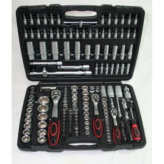 Chave De Caixa 171pc 1/2+3/8+1/4 refª 61152 MADER Chave De Caixa 171pc 1/2+3/8+1/4 refª 61152 MADER