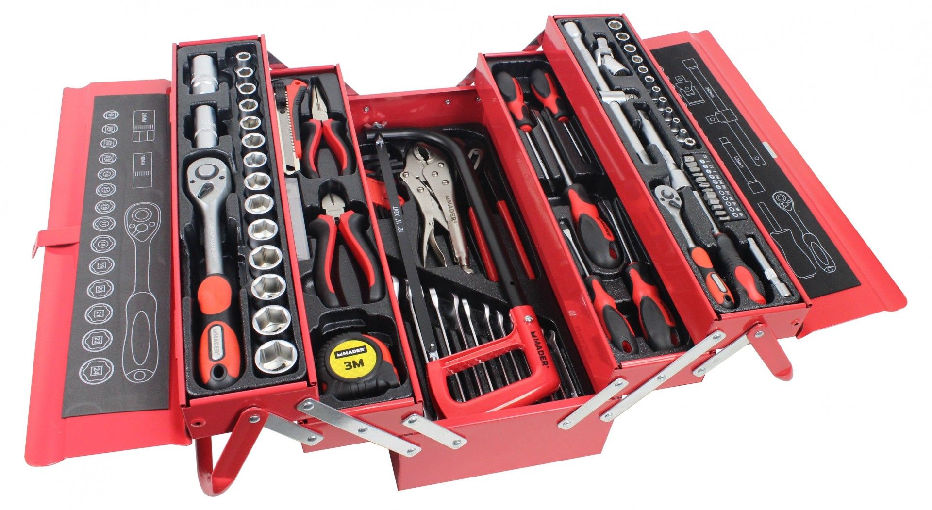 Mala Ferramentas 92Un Metal refª 61156 MADER