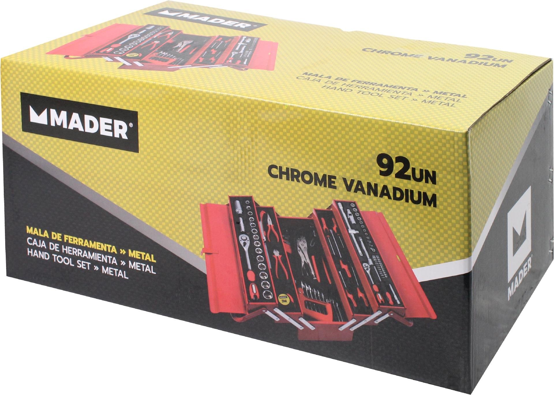 Mala Ferramentas 92Un Metal refª 61156 MADER