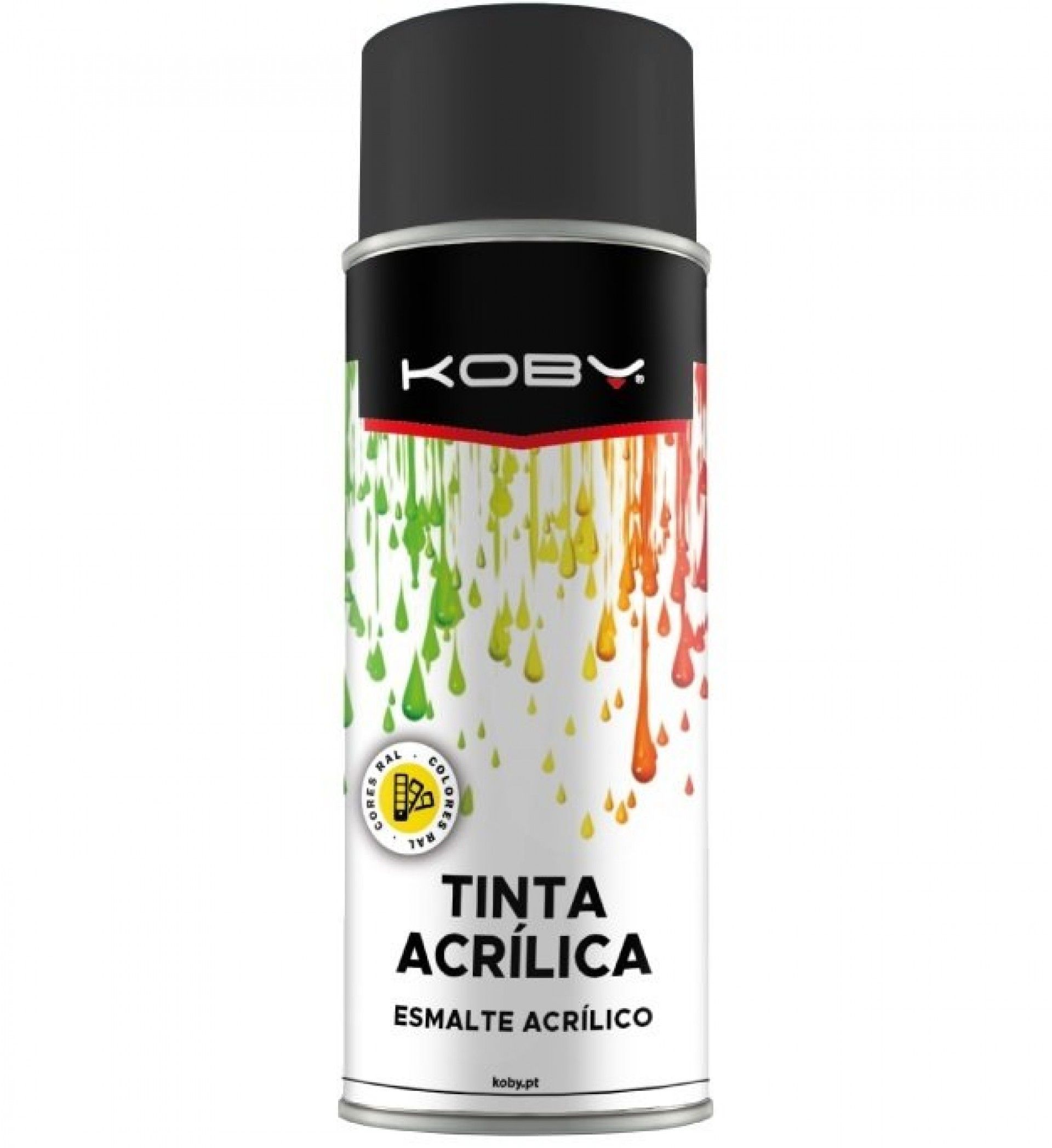 SPRAY KOBY PRETO BRIL 400ML