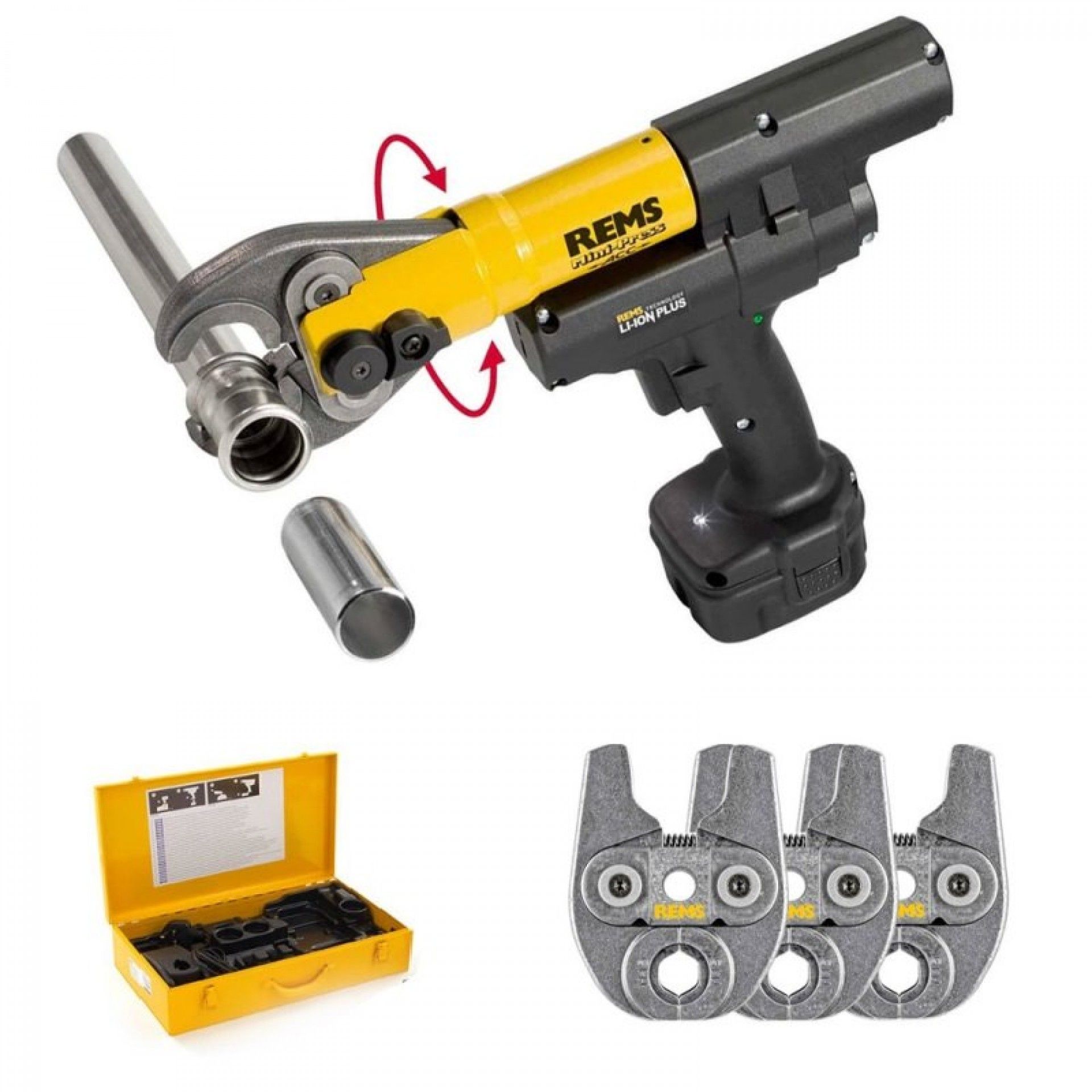 KIT MINI-PRESS 578012 + TENAZES MINI U16/20/25 REMS