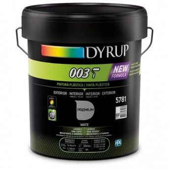 TINTA 003 BRANCO MATE 15L REF 5781-800 DYRUP