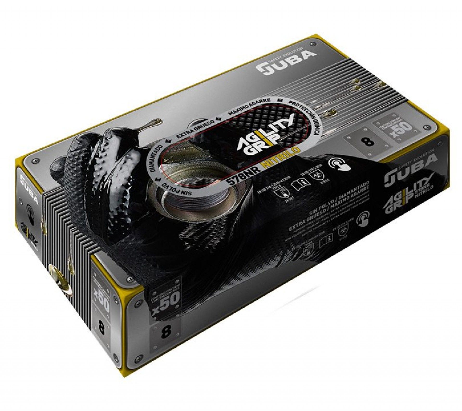 Luva Agility Grip Nitril refª 578 Juba