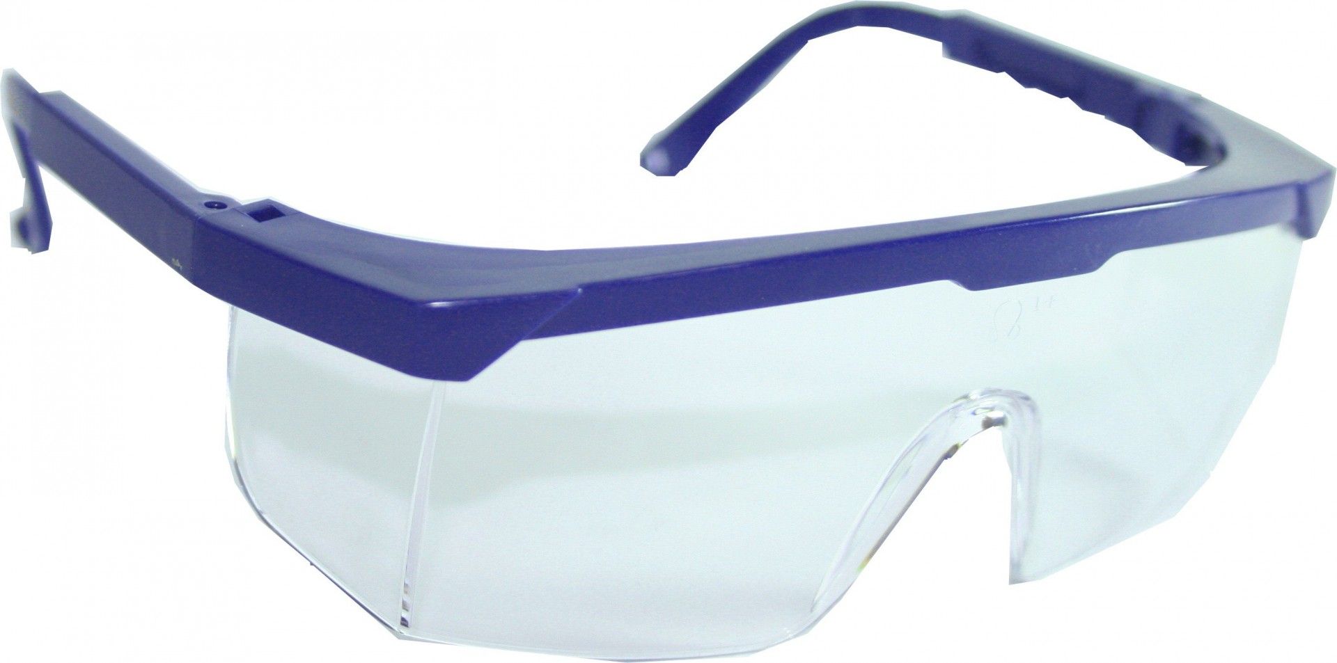 Óculos Proteção, Lente Branca, Armação Azul refª 57674 MADER
