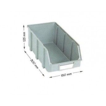 CX STOCK 300X150X125 SUC MODELO.B CINZ
