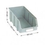 CX STOCK 300X150X125 SUC MODELO.B CINZ