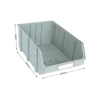 Caixa stock 500x300x210 Mod.D cinza ref 5750104 SUC