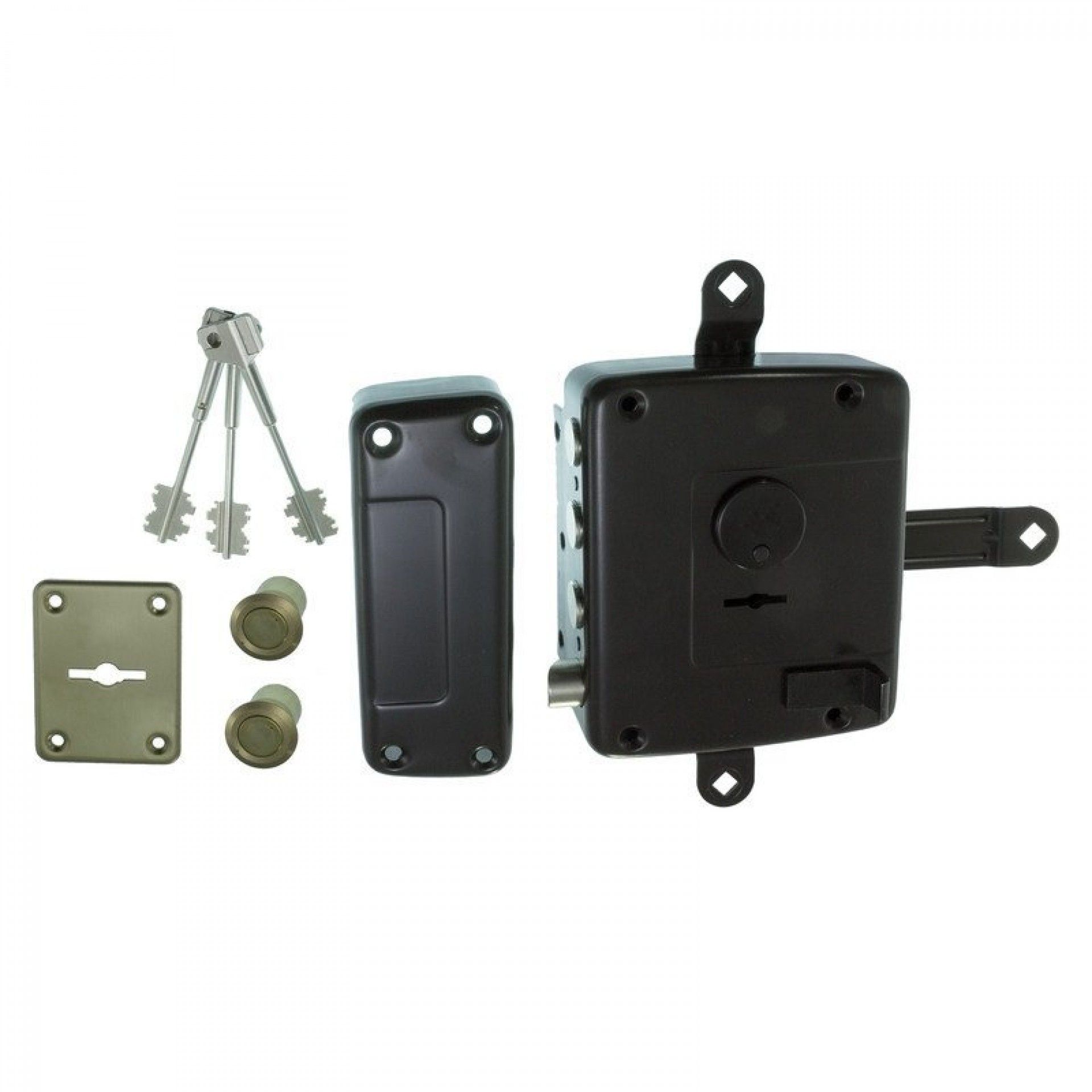 Fechadura 57177-63-2 esquerda 4 trancas (S/TRANCAS) CISA