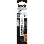 Lâmina de serra p/metal 151/131mm 2pç refª 571050 KWB Lâmina de serra p/metal 151/131mm 2pç refª 571050 KWB