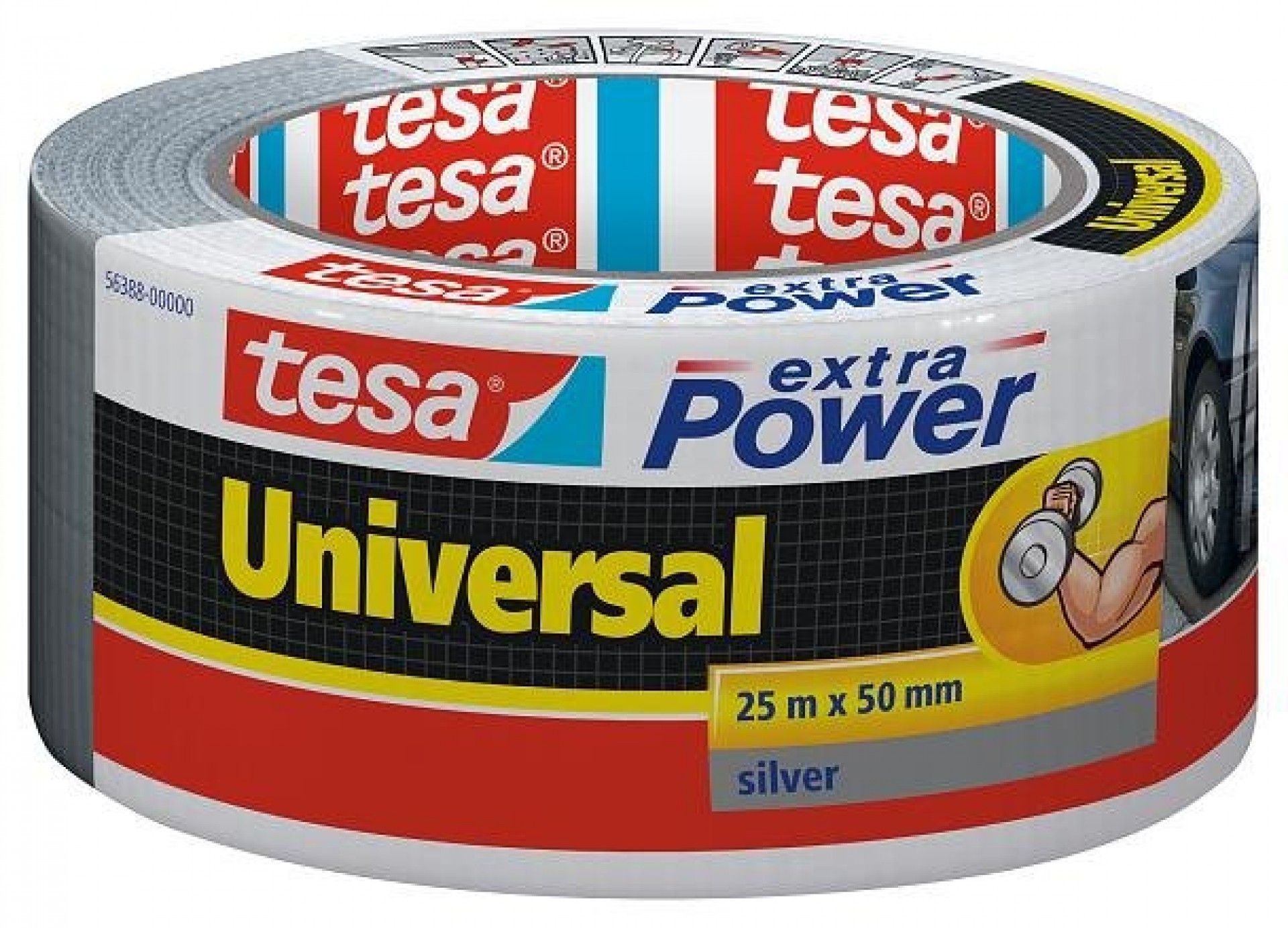 Fita Extra-Power Universal Cinzenta 50m x 50mm refª 56389-00000 TESA