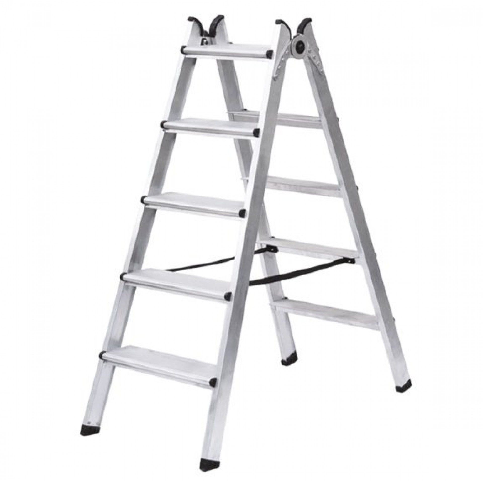 Escadote aluminio Duo 5 Degraus Teicocil