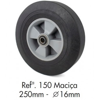 Roda maciça 250x16 refª. 150 Roda maciça 250x16 refª. 150