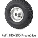 Roda pneumática 260x20mm refª. 180/200 Roda pneumática 260x20mm refª. 180/200