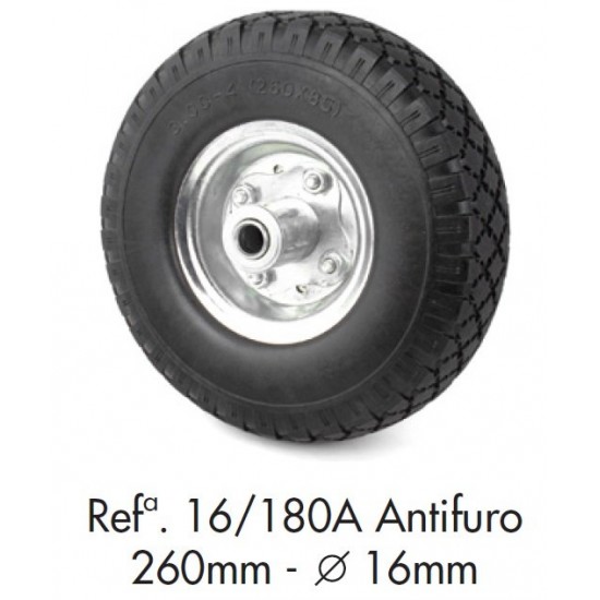 Roda Antifuro 260x16mm refª. 16/180A Roda Antifuro 260x16mm refª. 16/180A